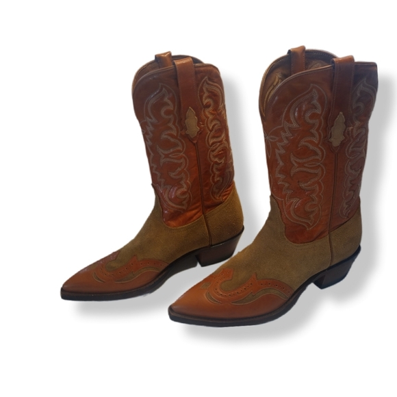 Tony Lama Cowboy Boots size 8.5 - Picture 4 of 10